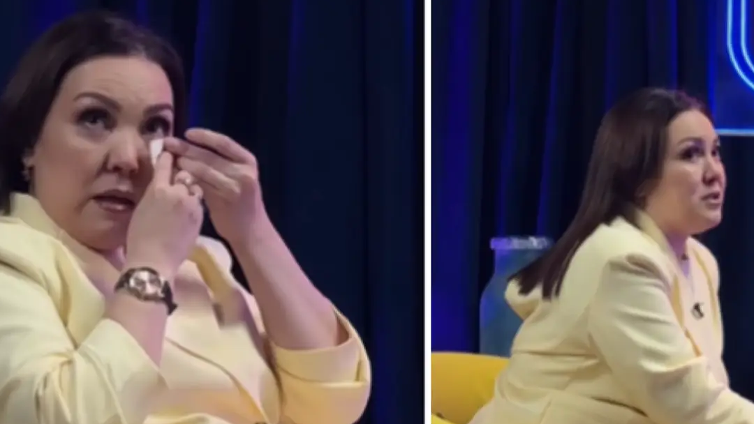 «Мен үшін ауыр тақырып»: Жұлдызай Дүйсенбиева тойда әкесін құшақтап жылады