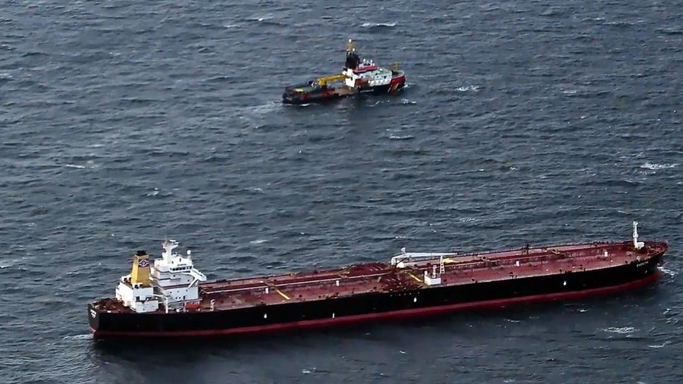 Қазақстан мұнайы бар танкер жарылып кетті