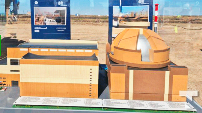 Алғашқы АЭС-тің макеті таныстырылды