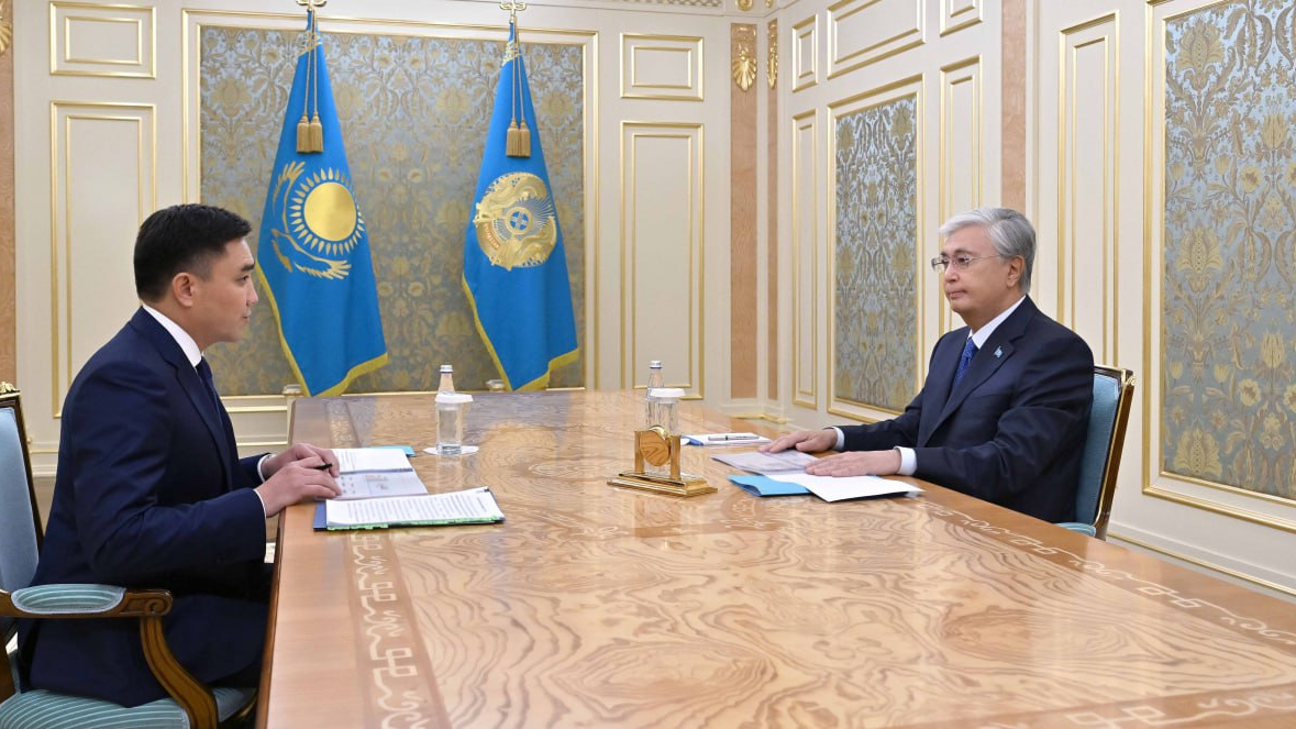Тоқаев Шымкент қаласының әкімін қабылдады