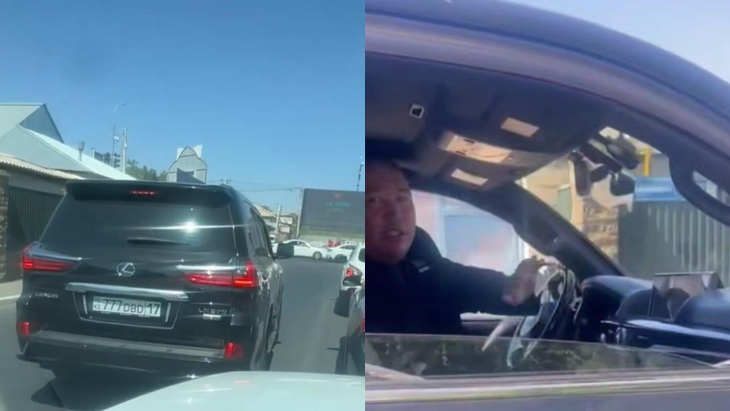 Шымкентте жалған нөмір таққан депутат ұсталды