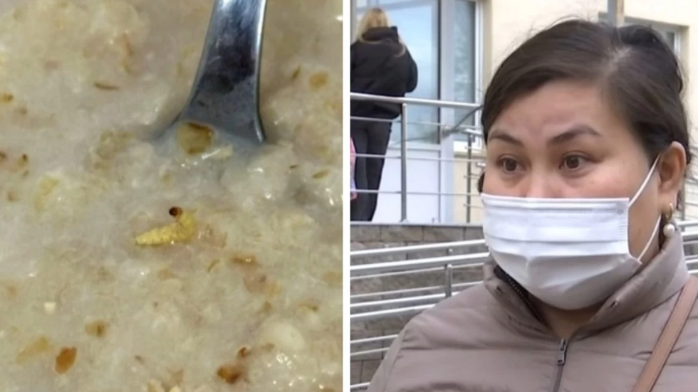 Астанадағы инфекциялық ауруханада кешкі асқа құрт қосылған ботқа берілген