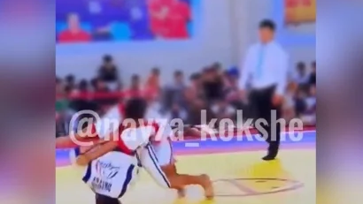 Ерейментауда күрестен өткен турнирде мойнын «үзіп алған» бозбала ауруханада қайтыс болды