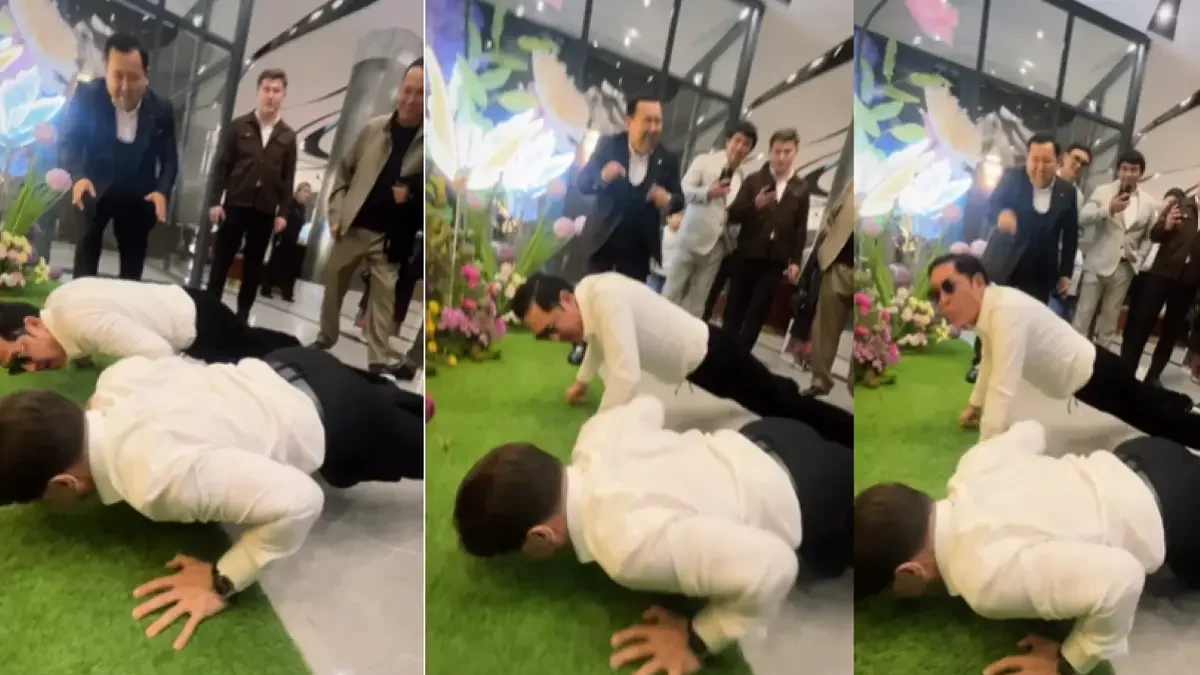 Сәкен Майғазиев пен Нұржан Төлендиев тойда күш сынасты