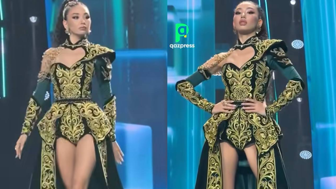 "Мынау не купальник пе?": Әлем аруы байқауына қатысқан қазақ қызы ұлттық киімді қорлады