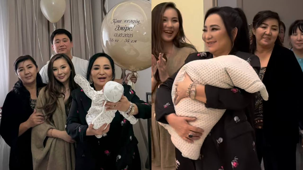 "Келіп алды": Гүлзира Айдарбекова немересін құдағиынан қызғанып, жақтырмай қалды (ВИДЕО) 