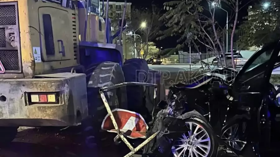 Ақтауда жол апатынан полиция қызметкері қаза тапты