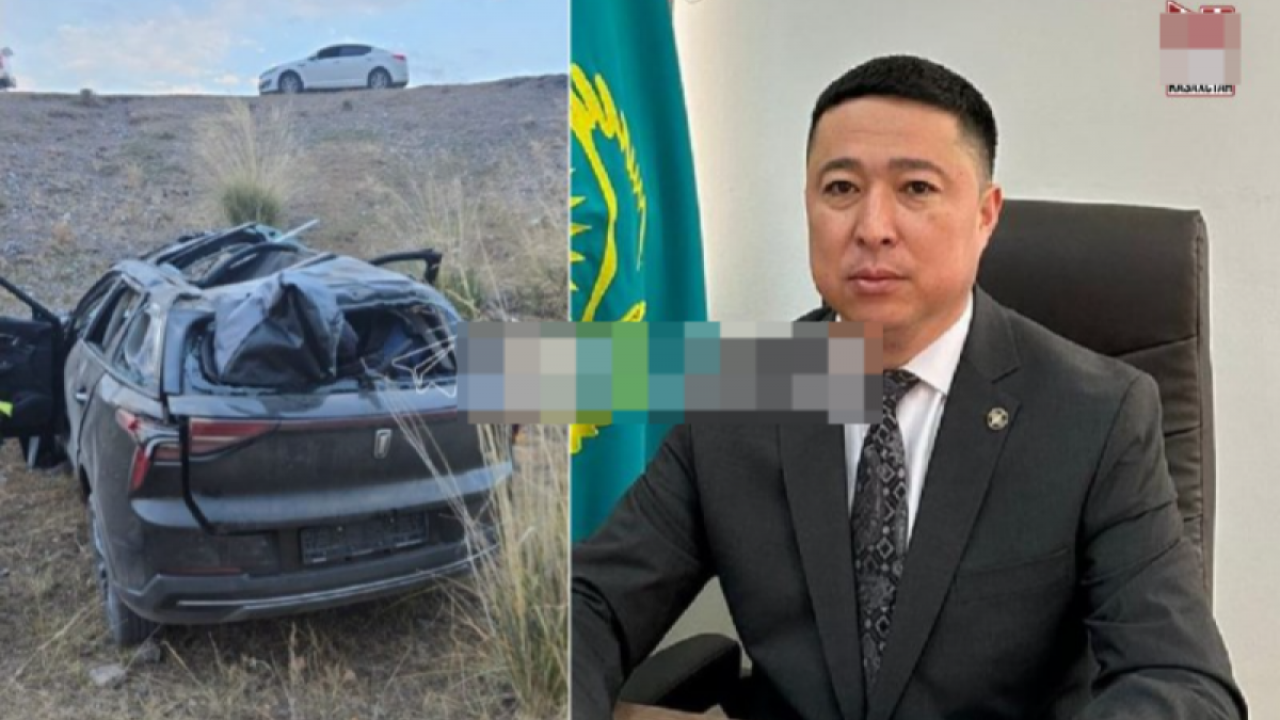 Алматы облысында ауыл әкімі жол апатына ұшырап, бір адам қаза тапты