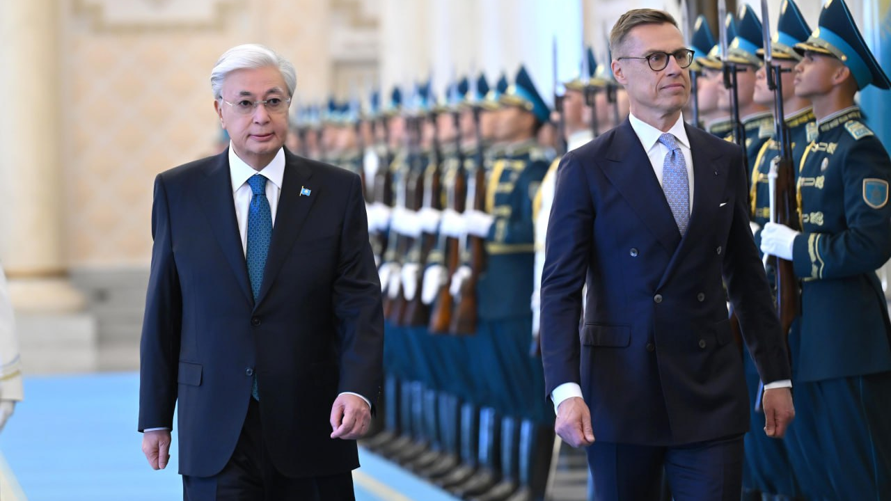 Тоқаев Ақордада Финляндия президентін қарсы алды