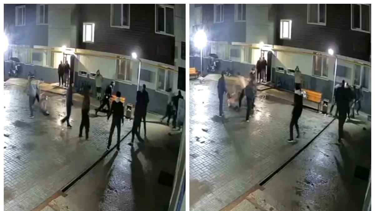 Табиғатта демалып жатқан жастар, ауыл порно