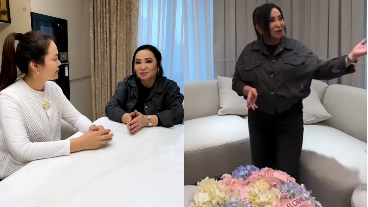 "Ішінде бақыт болмаса не пайда?": Гүлзира Айдарбекова Қайрат Нұртастың жаңа үйін көрсетті (ВИДЕО)