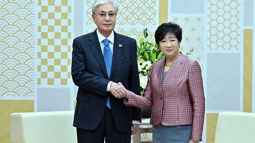 Қасым-Жомарт Тоқаев Токио губернаторымен кездесті