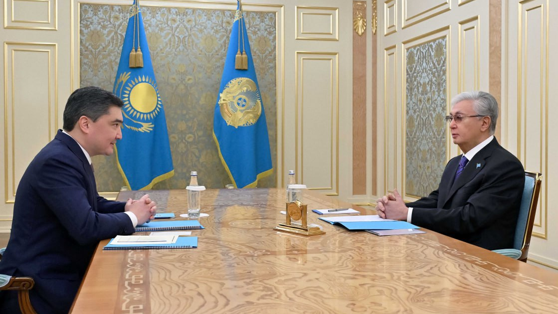Президент Премьер-министр Олжас Бектеновті қабылдады