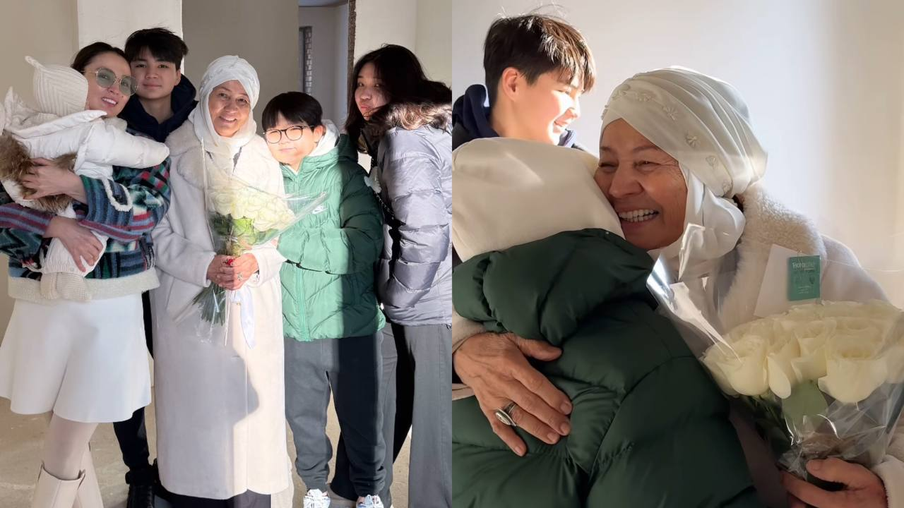 "Бұл күнді көп күттім": Жұлдыз Әбдікәрімова анасына ерекше сыйлық жасады (ФОТО) 