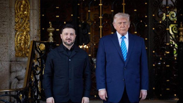 Трамп пен Зеленский кездесті 