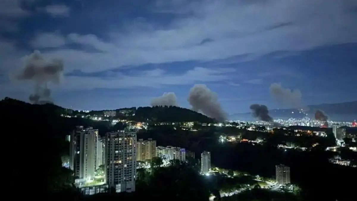 Төтенше жағдай: АҚШ Венесуэла астанасына шабуыл жасады 