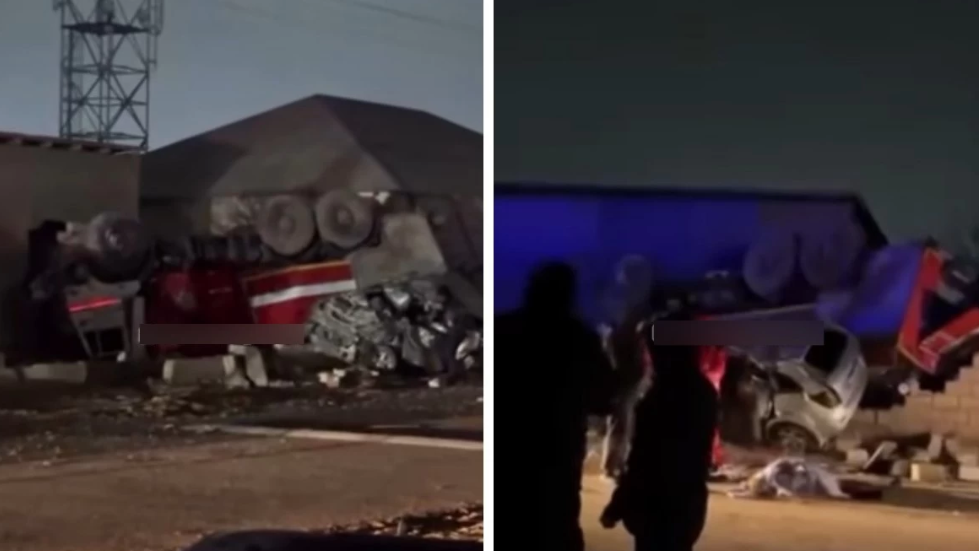 Екі адам қаза тапқан: Жаңаөзенде өрт сөндіретін көлік апатқа түсті