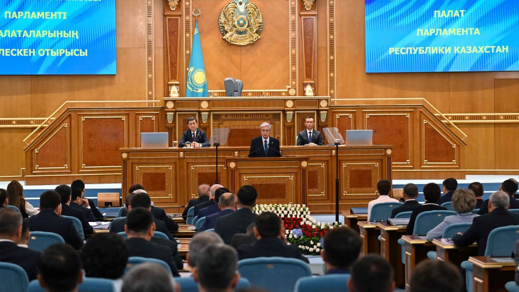 Токаев назвал Парламент движущей силой преобразований в Казахстане