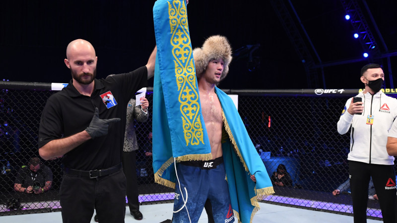 Шавкат Рахмонов UFC-дегі екінші жеңісінен кейін мәлімдеме жасады