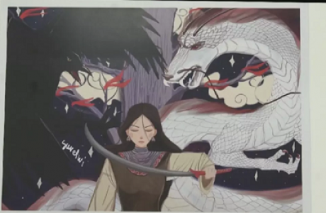 Француздар қазақтың ұлы аңыздары арқауында салынған картиналарды көріп, таңғалды