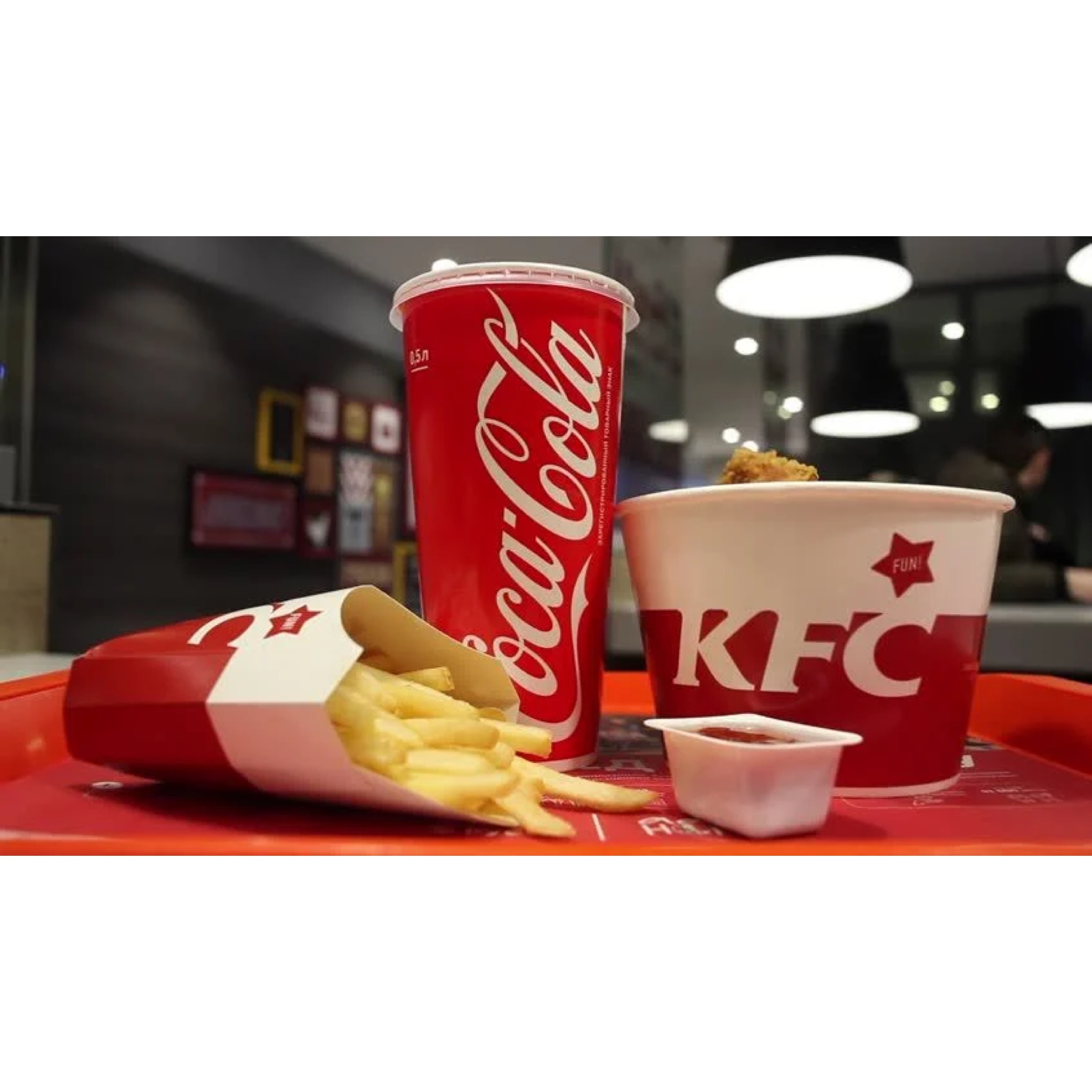 Coca-Cola, KFC: Ресеймен байланысты үзген тамақ желілері де көп
