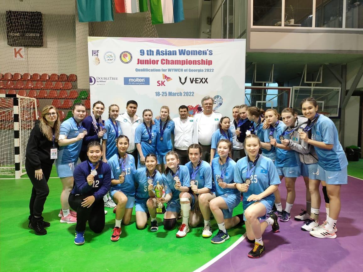 Шымкенттік гандболшы Азия чемпионатында үздік ойыншы атанды