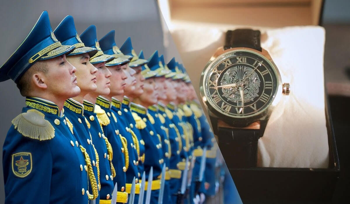 Ұлттық ұлан 44 млн теңгеге сағат сатып алуға конкурс жариялады