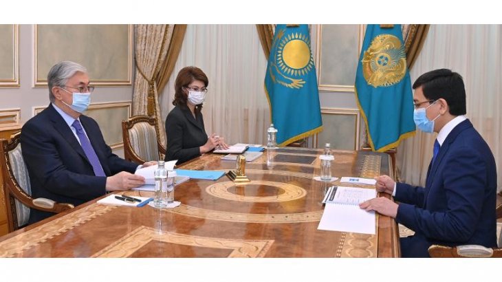 Мемлекет басшысы Тоқаев Аймағамбетовты қабылдады