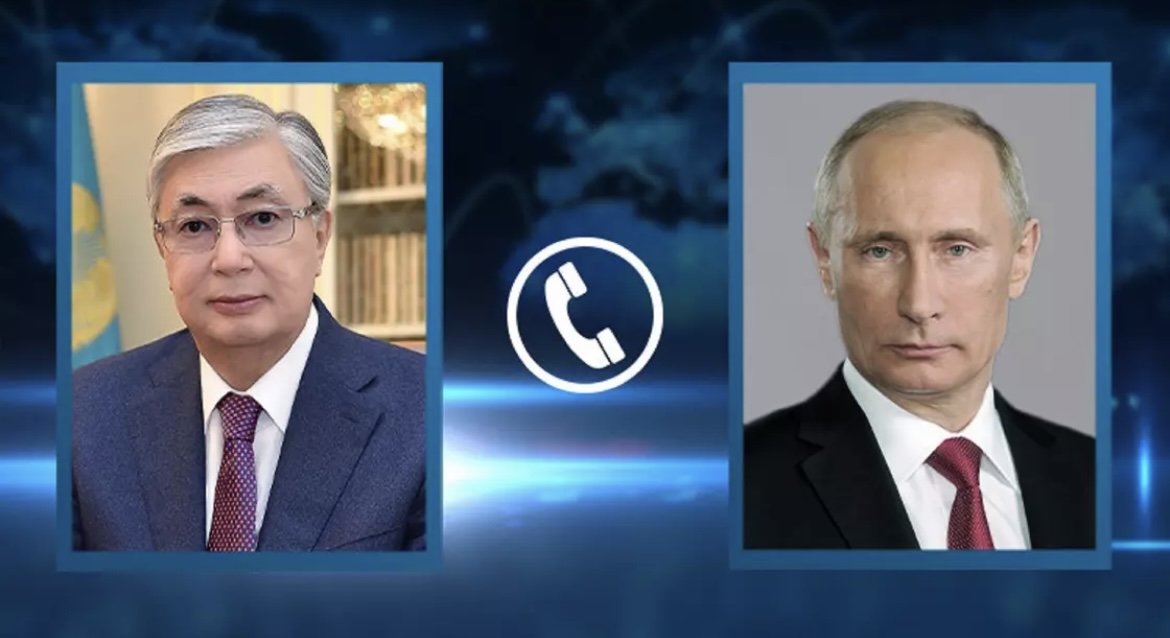 Тоқаев Путинмен телефон арқылы сөйлесті