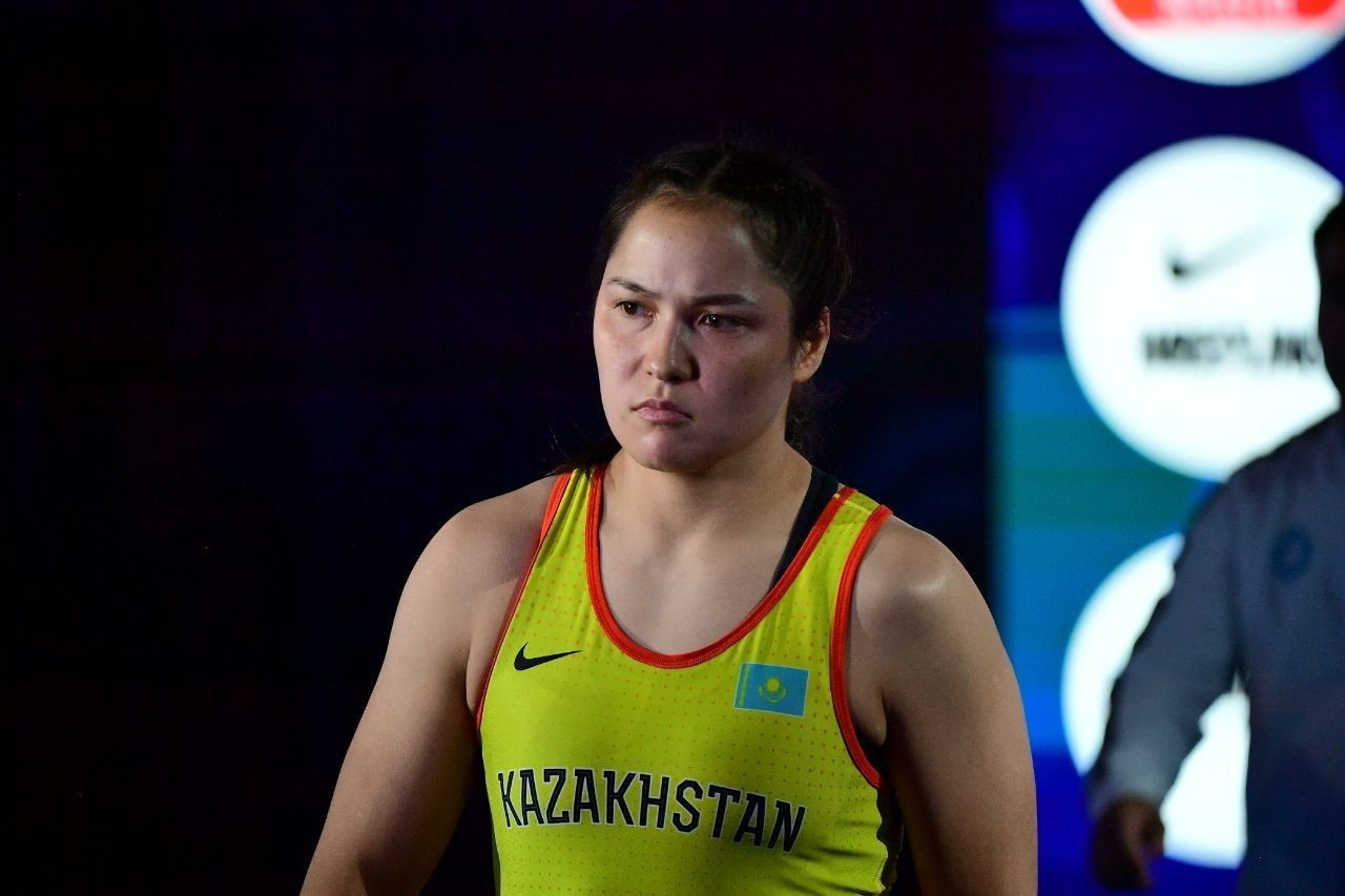 Жәмила Бақбергенова әйелдер күресінен Азия чемпионы атанды
