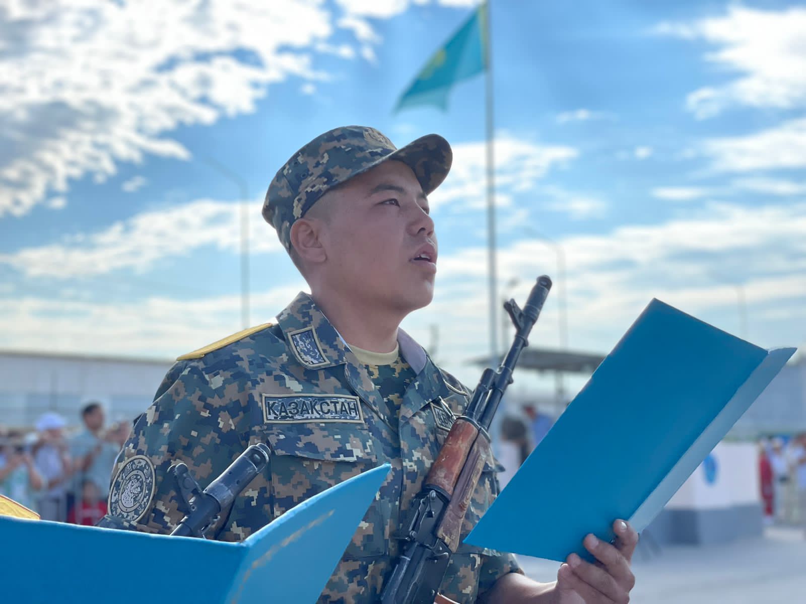 Жас сарбаздар ант қабылдады