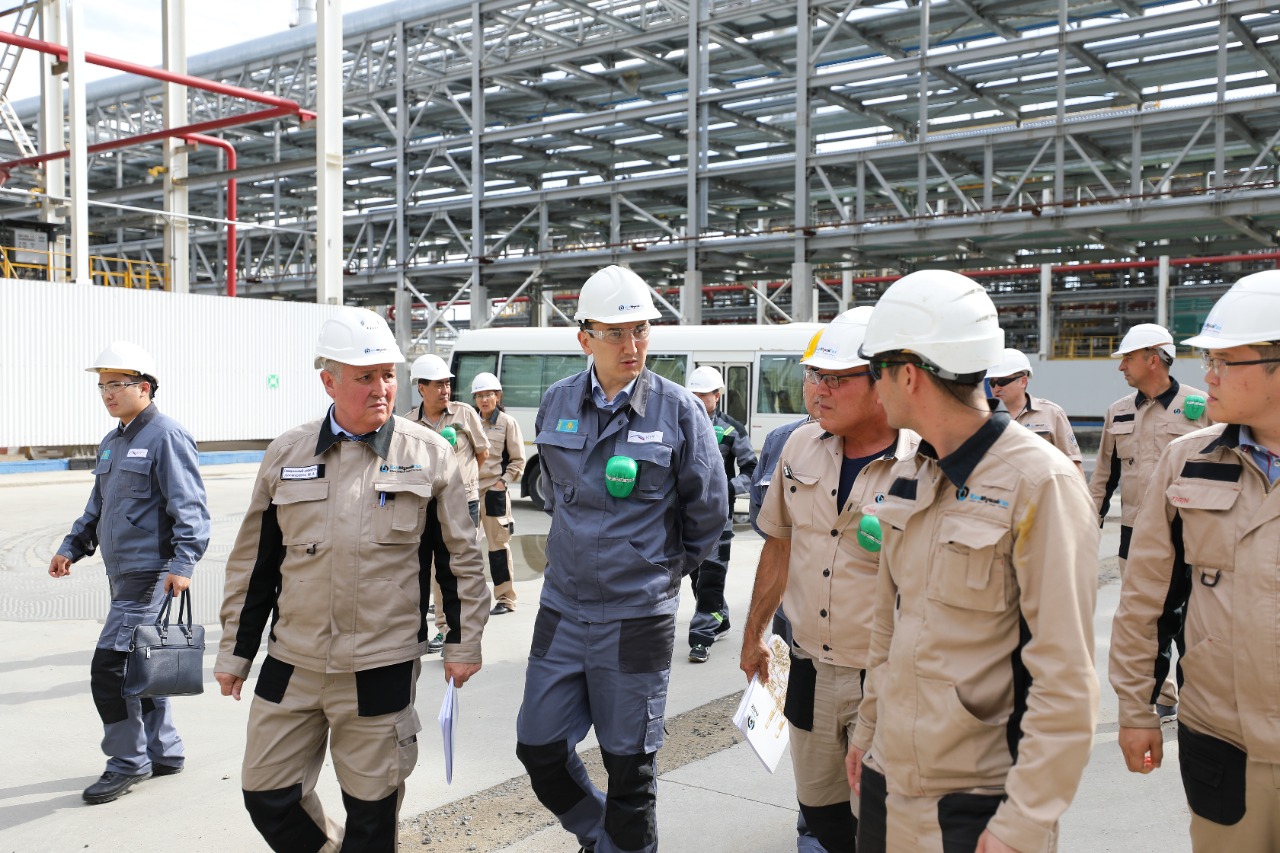 «ҚазМұнайГаз» басшысы М. Мырзағалиев Атырау МӨЗ барды