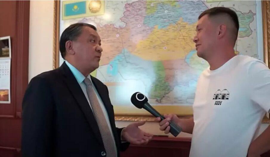 «Мен кінәлімін, егер соны естігіңіз келсе» — Облыс әкімі Ақтаудағы су тапшылығына байланысты жауап берді