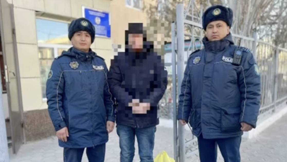 Қызылордада дүкенге ұрлыққа түскен күдікті ұсталды