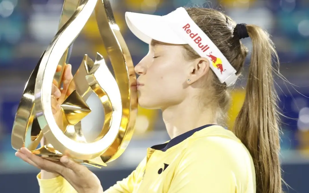 Елена Рыбакина әлемдік рейтингіде төртінші орынға көтерілді