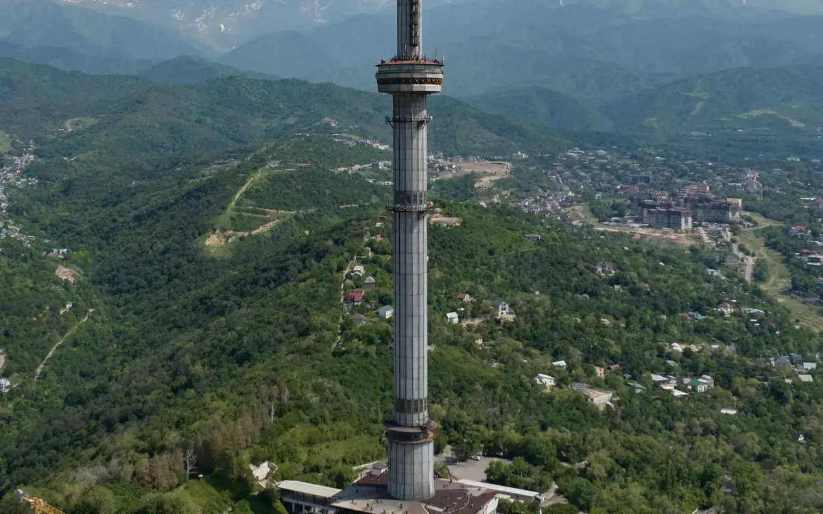 Алматыда «Көктөбе» телемұнарасы жазға қарай жарықтандырылады