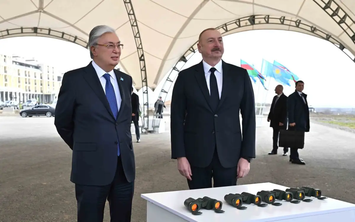 Қазақстан мен Әзербайжан президенттері Физули қаласын дамытуға арналған бас жоспармен танысты