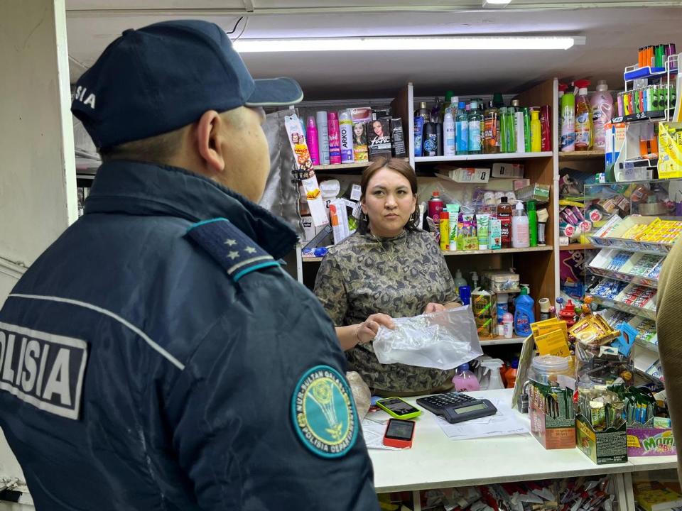 Астанада насвай мен вейп үшін рейд жүргізілуде