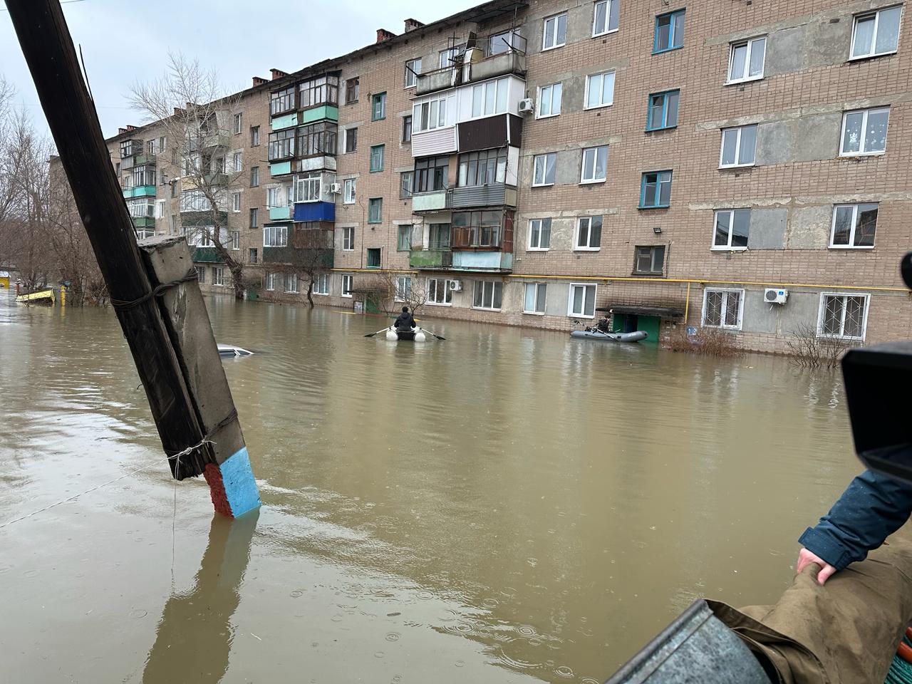 Орынборда Жайық өзенінің суы критикалық деңгейге жақындады