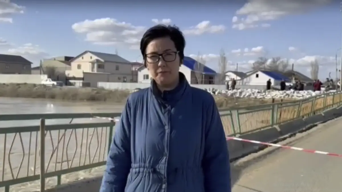 Атырау облысы Құлсары қаласындағы көпір уақытша жабылды