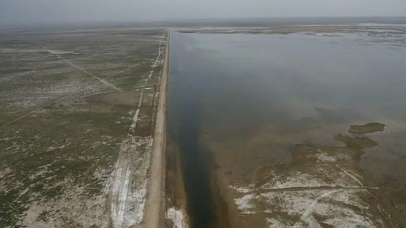 Түркістан облысында құны 2,2 млрд тглік бөгет қайда?