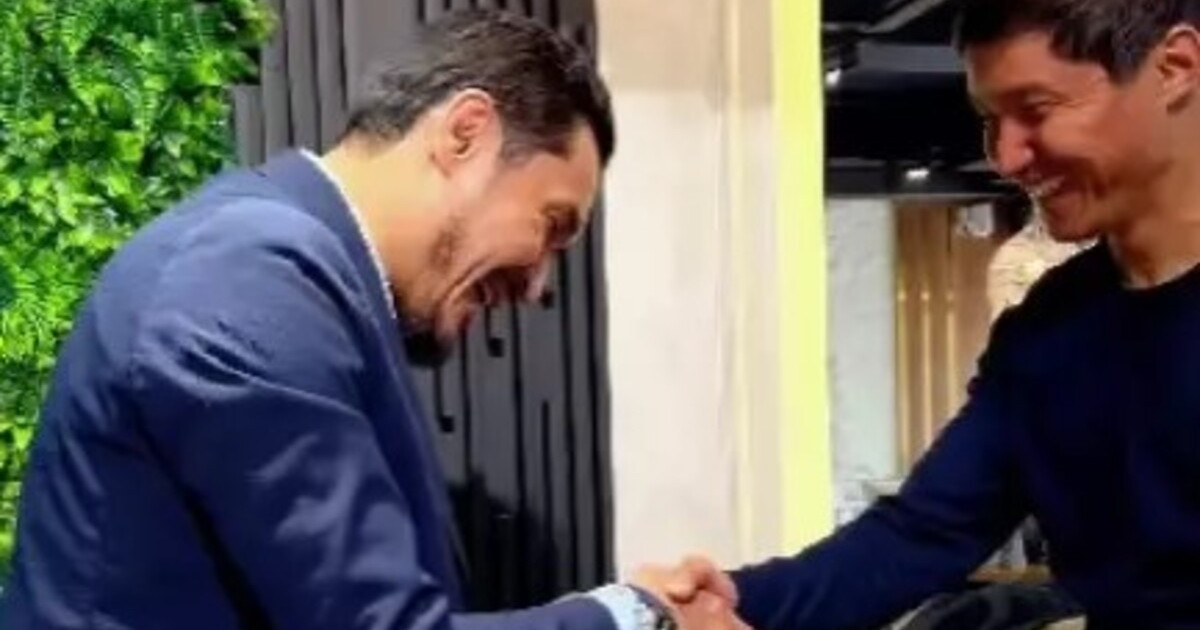 Бағлан Әбдірайымовтың ер адамға 10 мың АҚШ долларын берген видеосы қызу талқыға түсті