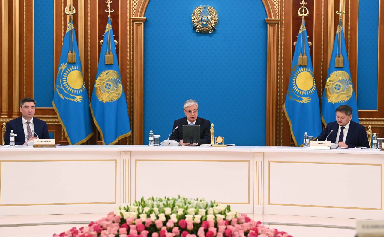 Ақордада ғылым және технологиялар жөніндегі ұлттық кеңестің отырысы өтуде