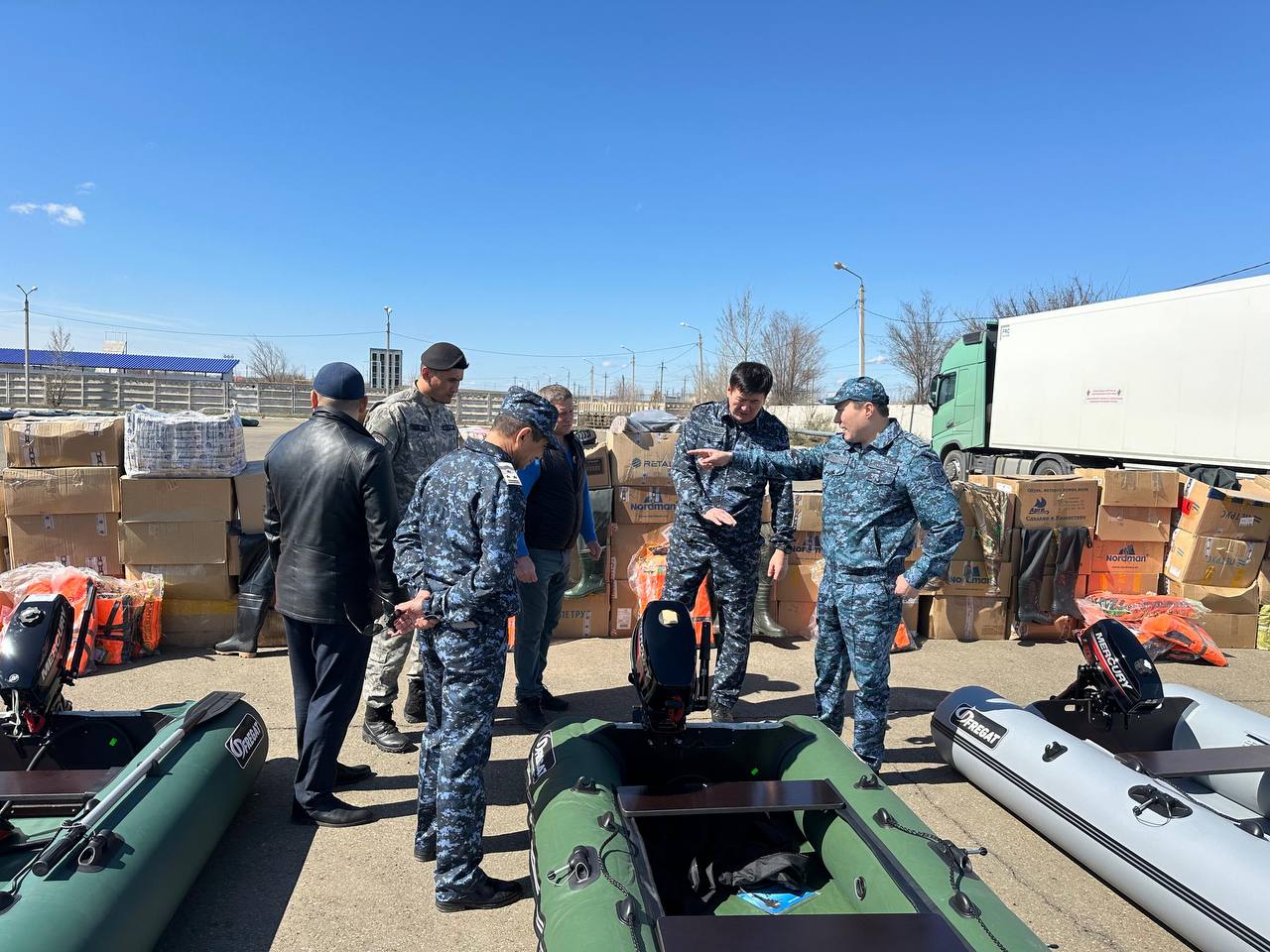 БҚО полициясына гуманитарлық көмек келді