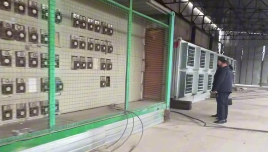 Шымкентте 100 миллион теңгеден астам табысы бар майнинг ферма шаруашылығы анықталды