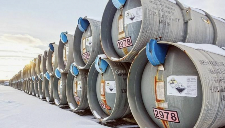 2023 жылы Қазақстанның өңделген уран экспорты 24 пайызға қысқарды