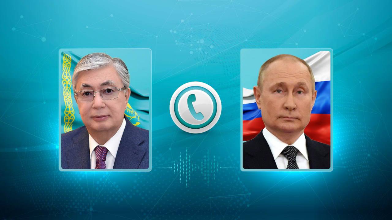 Қасым-Жомарт Тоқаев  Владимир Путинмен телефон арқылы сөйлесті