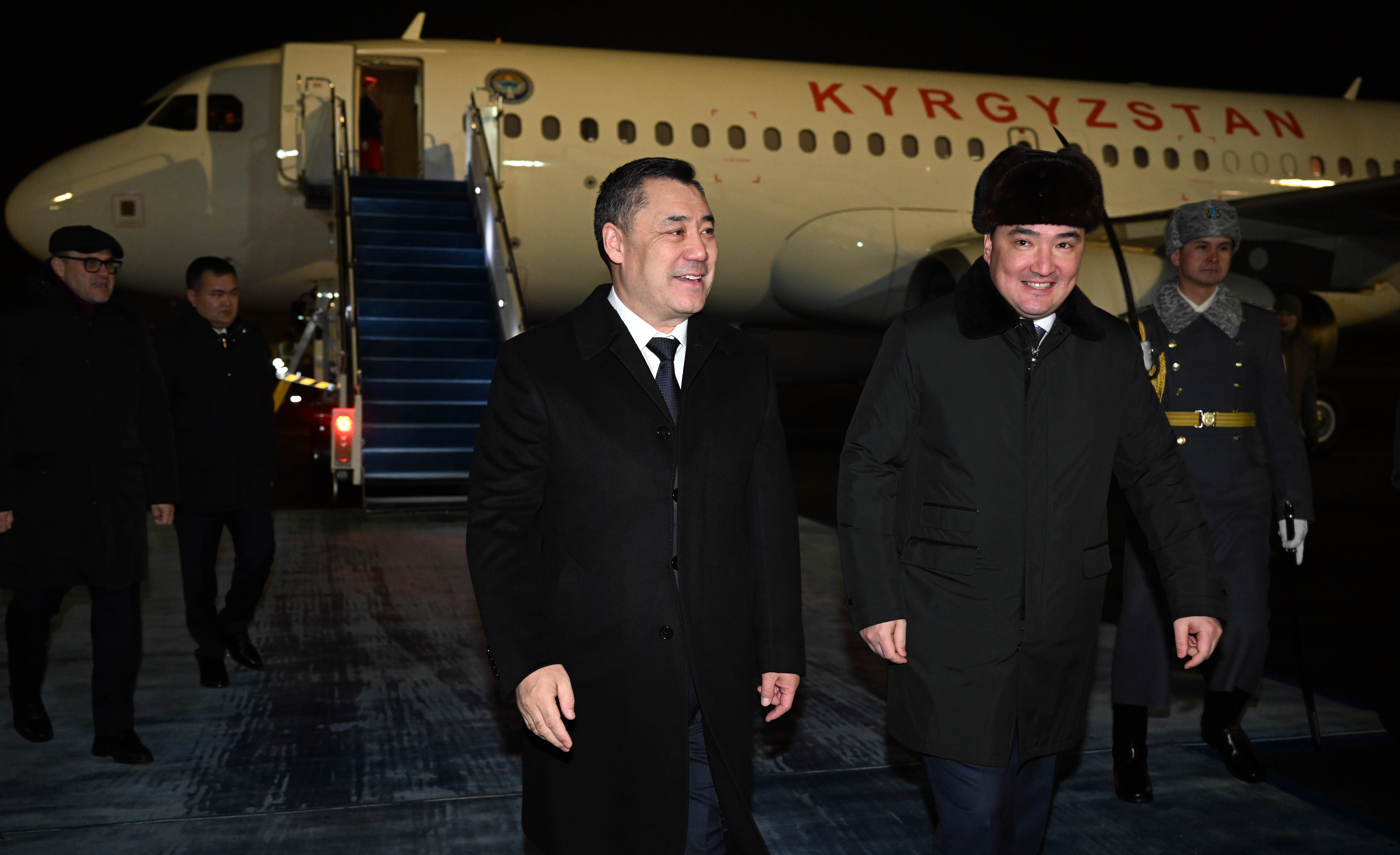 Қырғызстан президенті Астанаға келді
