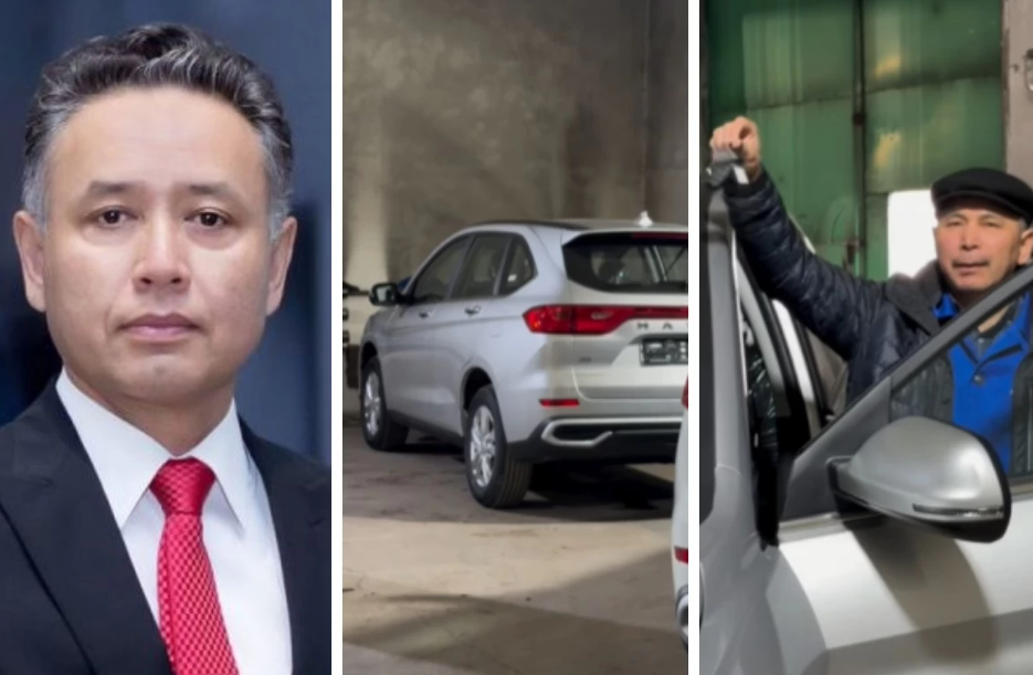 "Су жаңа Haval": Тұрсен Алагөзов қызметкерлеріне көлік мінгізді (ВИДЕО)